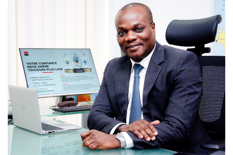 Harold Coffi, directeur général de Société Générale Sénégal